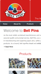 Mobile Screenshot of bellpins.com